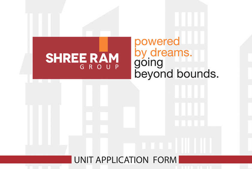 Shree Ram Group Application Form